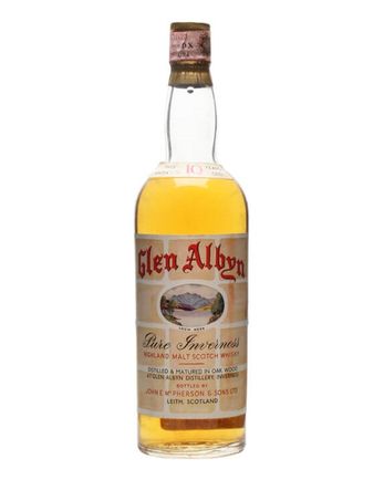 Glen Albyn 10 år gammal Bottled 1970's