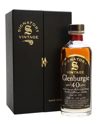 Glenburgie 1963 40 år gammal Signatory