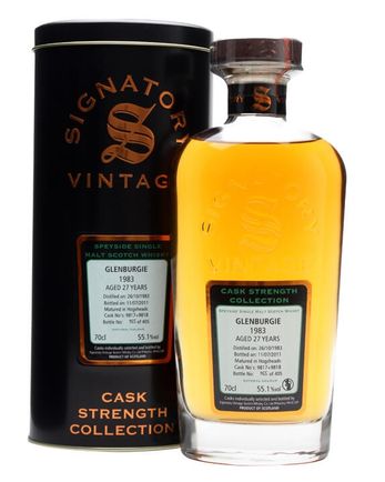 Glenburgie 1983 27 år gammal Casks #9817+8 Signatory Cask Strength Collection