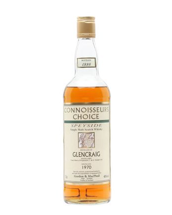 Glencraig 1970 16 år gammal Connoisseurs Choice Gordon & Macphail