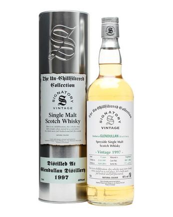 Glendullan 1997 15 år gammal Hogshead #5067+8 Signatory Un-Chillfiltered Collection
