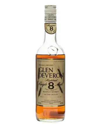 Glen Deveron 8 år gammal Bottled 1980's 75cl