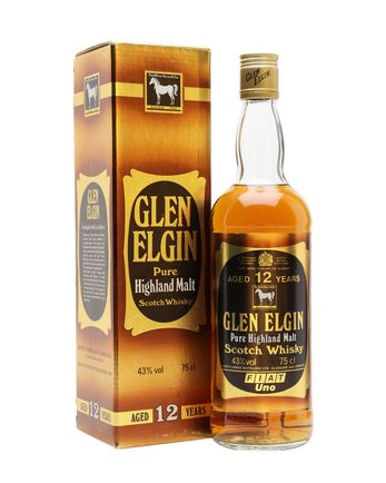 Glen Elgin 12 år gammal Bottled 1980's