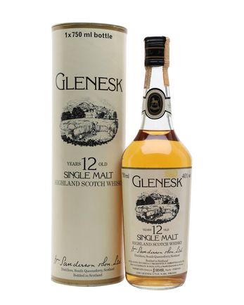 Glenesk 12 år gammal Bottled 1980's