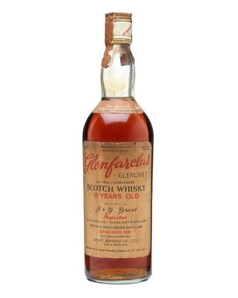 Glenfarclas Glenlivet 8 år gammal Bottled 1970s