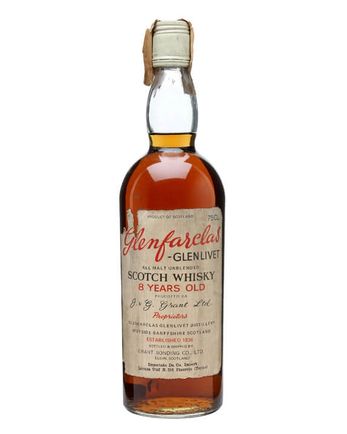 Glenfarclas Glenlivet 8 år gammal Bottled 1970s 75cl