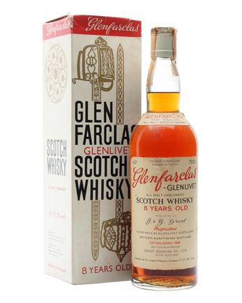 Glenfarclas Glenlivet 8 år gammal Bottled 1980's