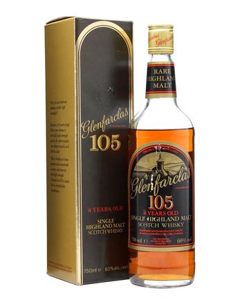 Glenfarclas 8 år gammal '105' Bottled 1980s