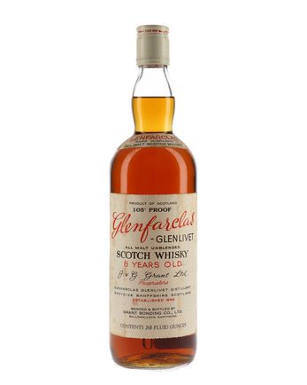 Glenfarclas 8 år gammal Bottled 1970s 75cl