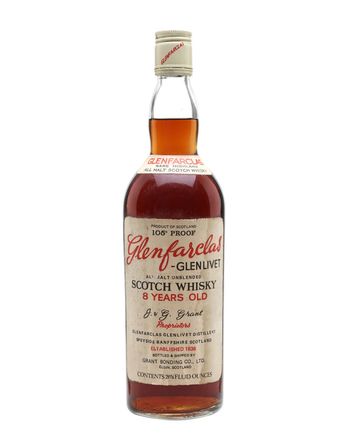 Glenfarclas Glenlivet 105 8 år gammal Bottled 1970s