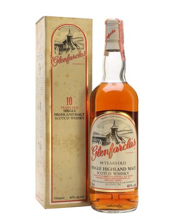 Glenfarclas 10 år gammal Sherry Cask Bottled 1980s