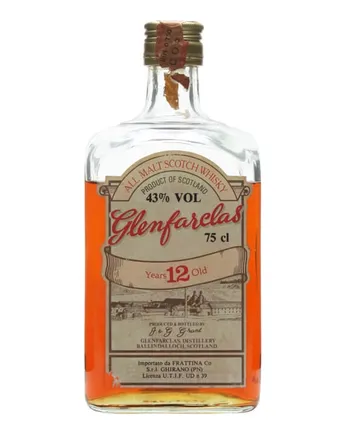 Glenfarclas 12 år gammal Bottled 1970's