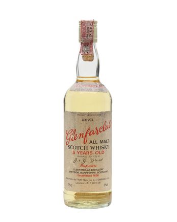 Glenfarclas 1976 5 år gammal Tall Bottled 1980s