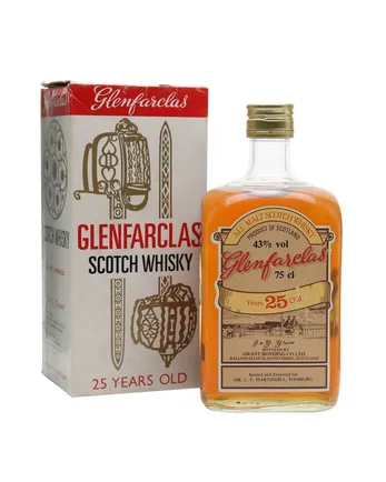 Glenfarclas 25 år gammal Bottled 1980's