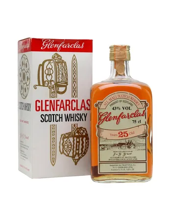 Glenfarclas 25 år gammal Bottled 1970's