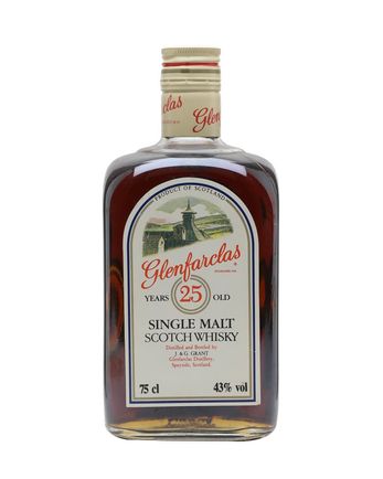 Glenfarclas Glenlivet 25 år gammal Bottled 1970s