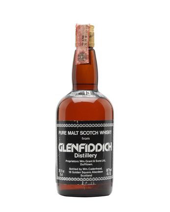 Glenfiddich 1966 13 år gammal Cadenhead's Bottled 1979