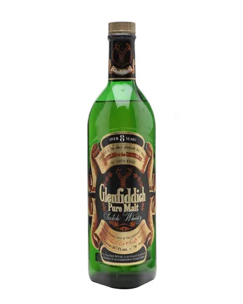 Glenfiddich 8 år gammal Bottled 1970s