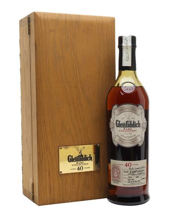Glenfiddich 40 år gammal Rare Collection Bottled 2002