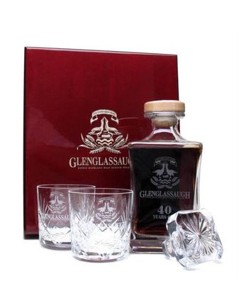 Glenglassaugh 40 år gammal 2 Crystal Tumblers