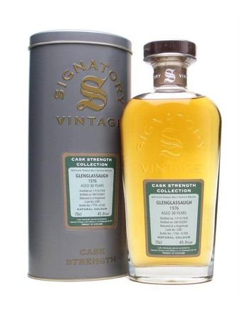 Glenglassaugh 1976 30 år gammal Cask #2381 Signatory Cask Strength Collection