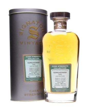 Glenglassaugh 1976 32 år gammal Signatory Cask Strength Collection