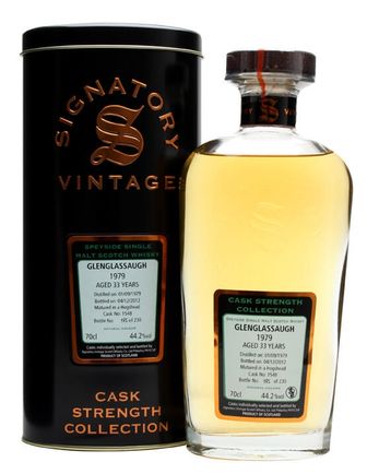 Glenglassaugh 1979 33 år gammal Cask #1548 Signatory Cask Strength Collection