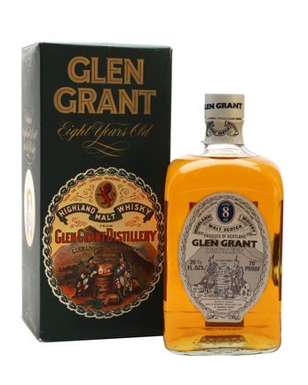 Glen Grant 8 år gammal Hall Bramley Bottled 1970's Independent Bottling
