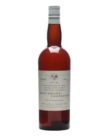 Glen Grant 10 år gammal Bottled 1950's Army & Navy