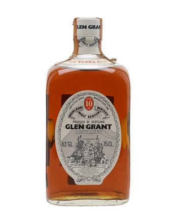 Glen Grant 10 år gammal Bottled 1970s