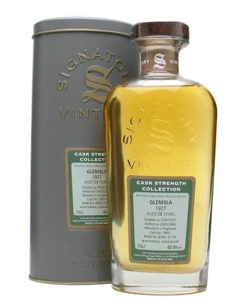 Glenisla 1977 28 år gammal Signatory