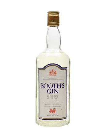 Booth's Gin Bottled 1970s