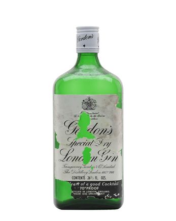 Gordon's Gin Bottled 1970s