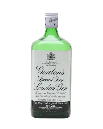 Gordon's Gin Bottled 1980s