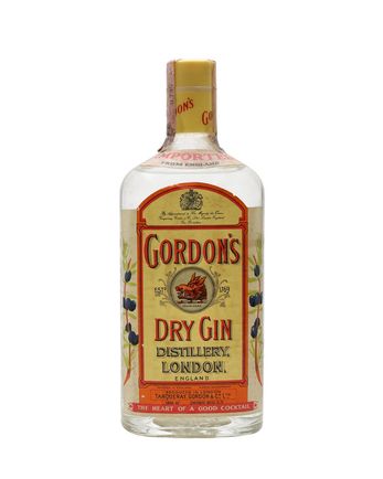 Gordon's Dry Gin Bottled 1970s