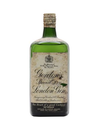 Gordon's Gin Spring Cap Bottled 1950s