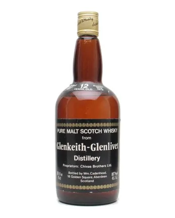 Glen Keith Glenlivet 1967 12 år gammal Cadenhead's