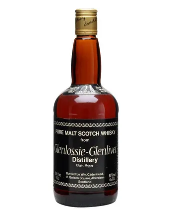 Glenlossie Glenlivet 1957 21 år gammal Cadenhead's