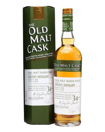 Glenlivet 1977 34 år gammal Old Malt Cask #7192 Douglas Laing