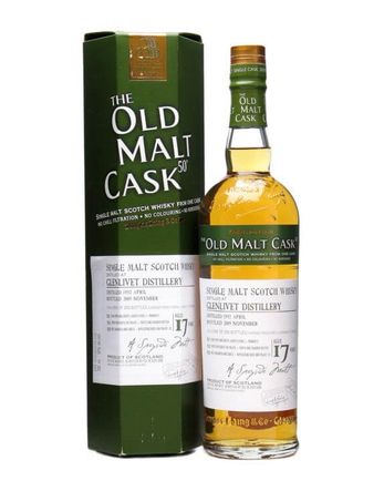 Glenlivet 1992 17 år gammal Old Malt Cask #4678 Douglas Laing