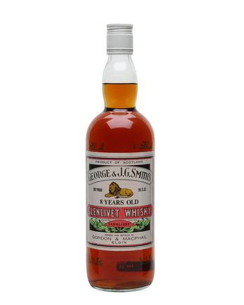 Glenlivet 8 år gammal Bottled 1970s Gordon & Macphail