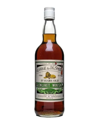 Glenlivet 15 år gammal Bottled 1970s Gordon & Macphail