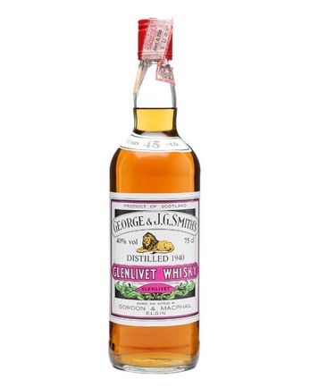 Glenlivet 1940 45 år gammal Gordon & Macphail