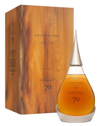 Glenlivet 1940 70 år gammal Tear Decanter 2nd Edition Gordon & Macphail