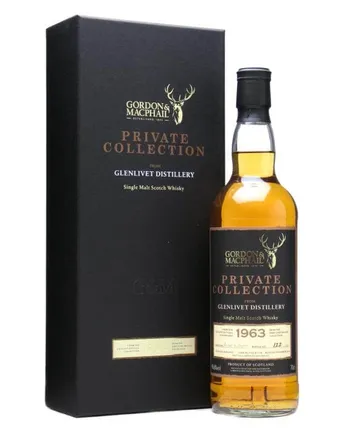 Glenlivet 1963 Private Collection 47 år gammal Gordon & Macphail