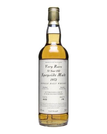 Glenlivet 1972 31 år gammal Independent Bottling