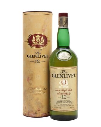 Glenlivet 12 år gammal 100cl