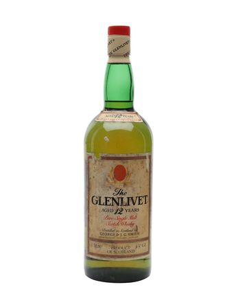 Glenlivet 12 år gammal 1970s