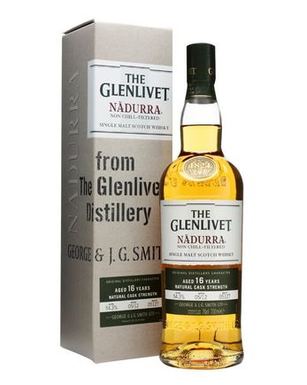 Glenlivet 16 år gammal Nadurra Batch 0512T