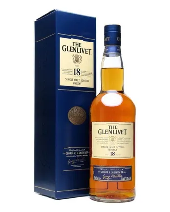 Glenlivet 18 år gammal Old Presentation